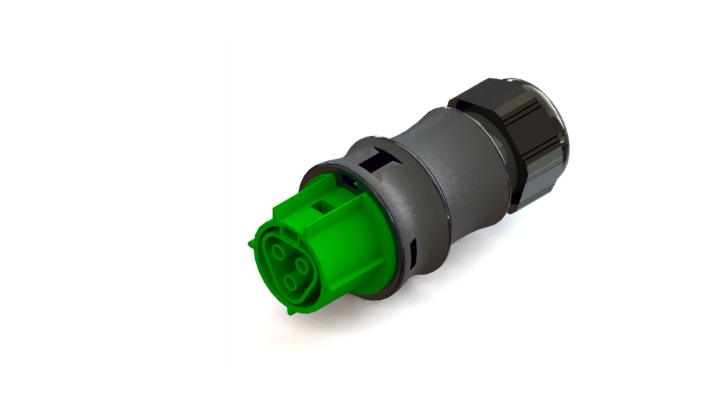 NXT2 RST 3-pole female connector for the RST luminaire version